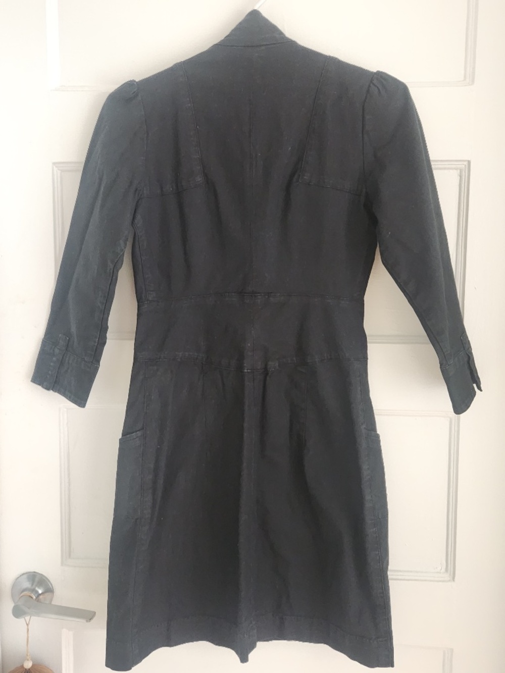Denim Utility Dress - Picture 3 of 10